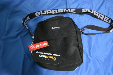 supreme ss17 shoulder bag fake|are supreme purses genuine.